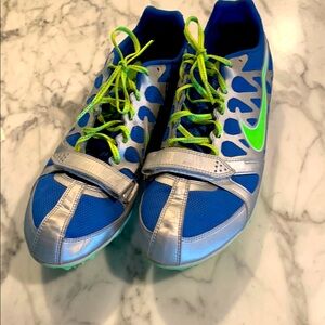 Nike Track and field sprint spikes size 11,5